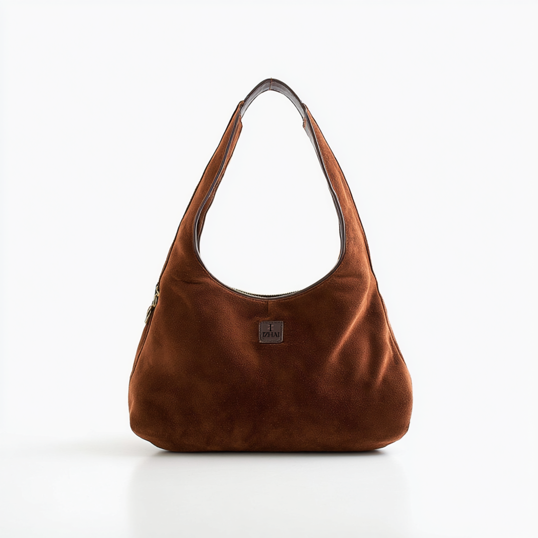 suede carryall