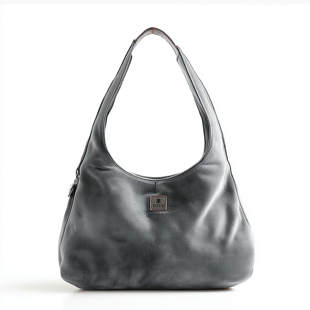 Brown suede Shoulder bag