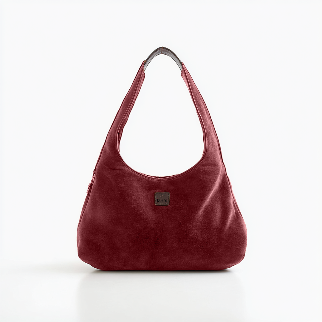 suede carryall